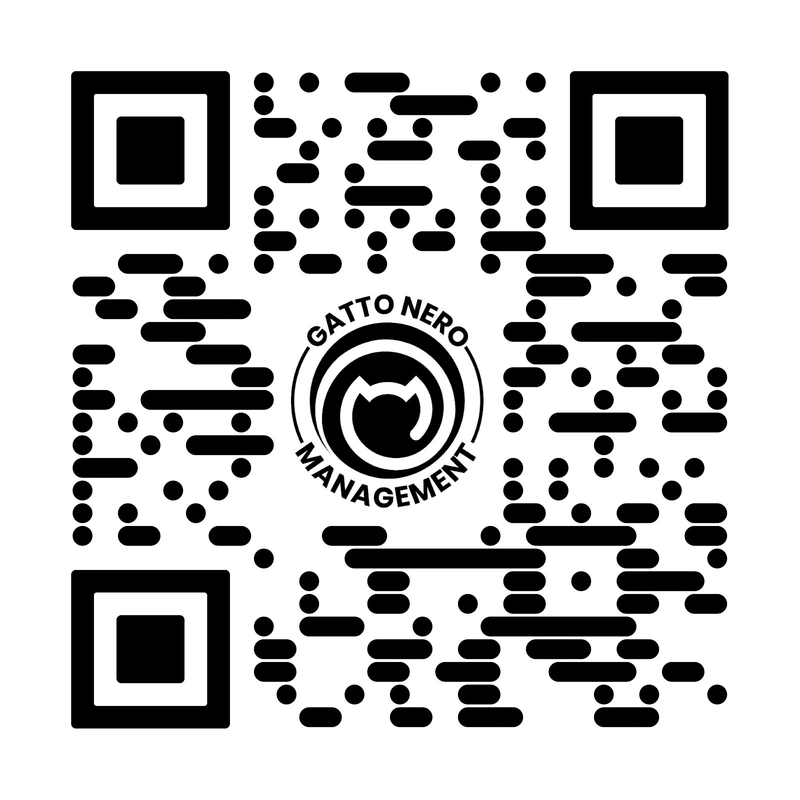 QR code Gatto Nero Management